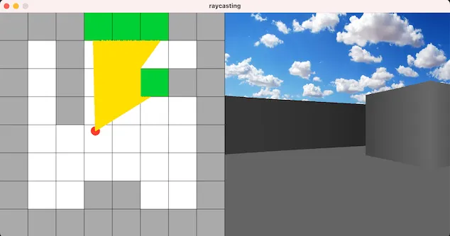 Raycasting 3d engine in Ruby