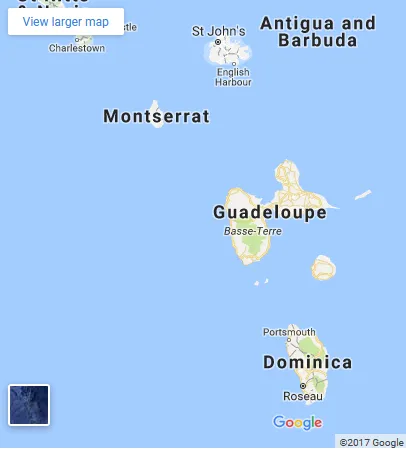 Guadeloupe or Guadalupe?