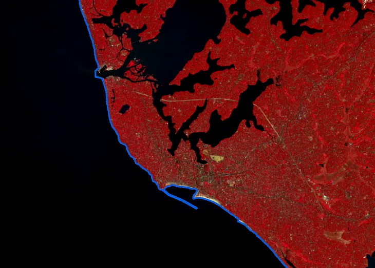 Harnessing Remote Sensing and GIS for Effective Shoreline Extraction and Coastal Monitoring