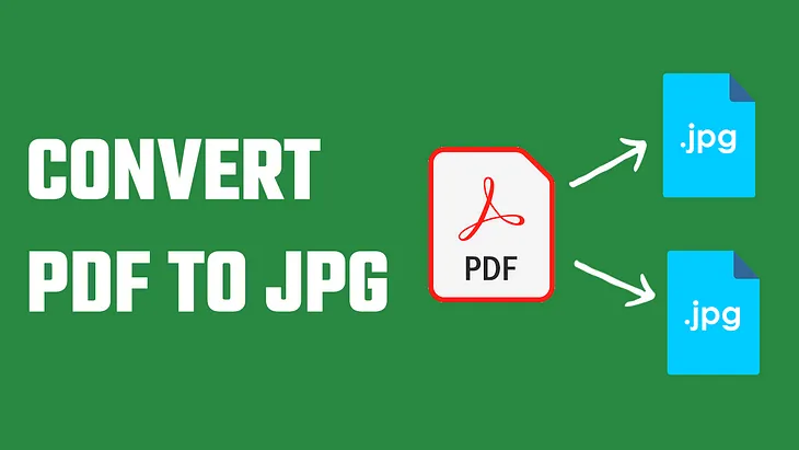 How to Convert PDF Documents to JPG Images