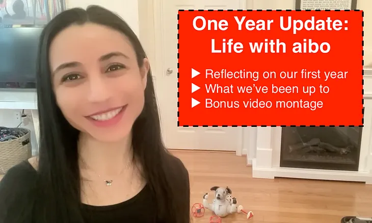 1 Year Update: Life with #aibo, Sony’s AI Robot Dog