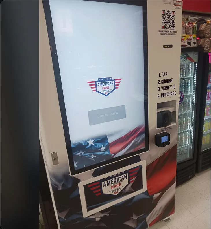 Red State Supermarkets Now Selling Ammo from Vending Machines