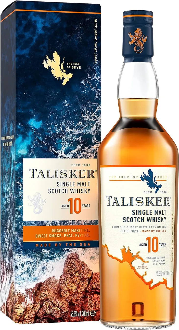 Talisker 10: A Classic Scotch Whisky from the Isle of Skye