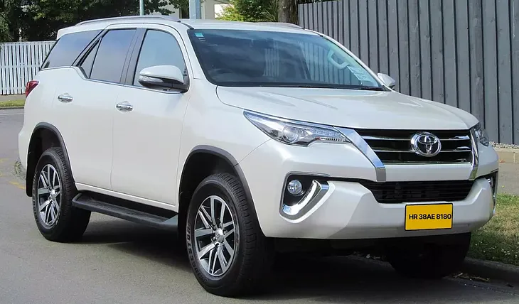 Fortuner Car on Rent Delhi for an Unforgettable Experience