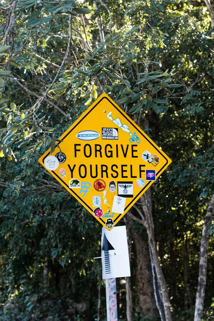 The Road to Self Forgiveness