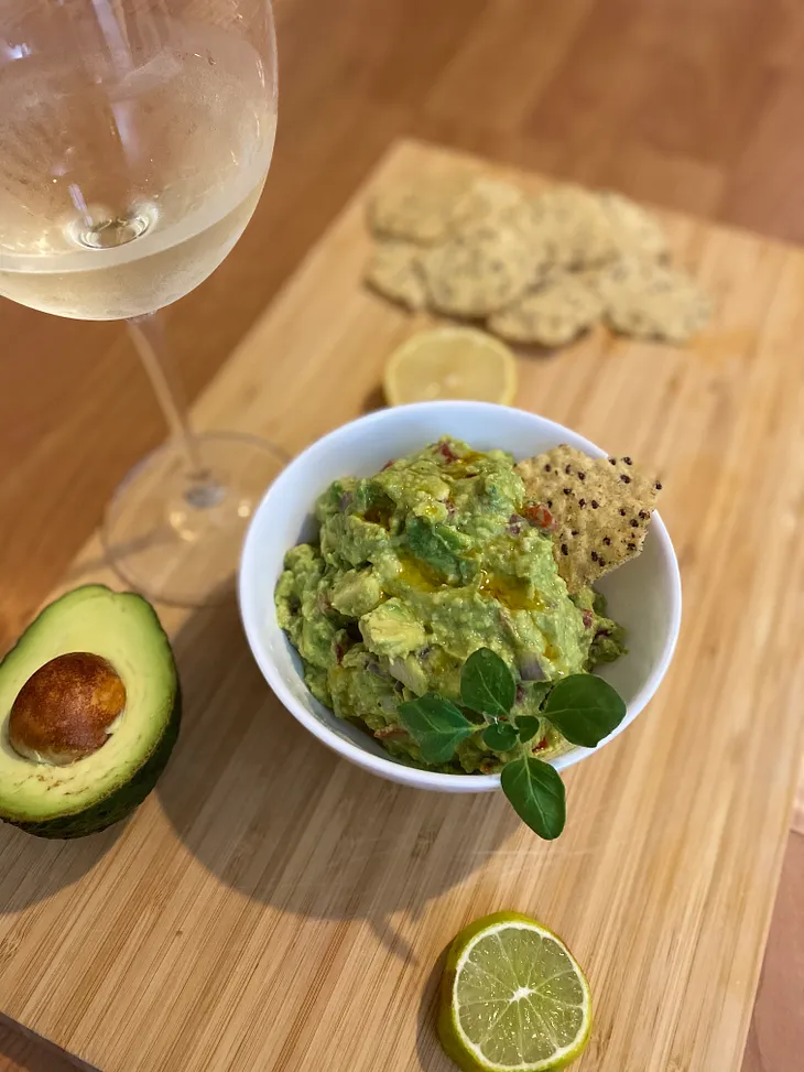 WINE AND GUACAMOLE — YES OR NO?