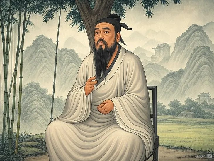 Confucius was outraged by the decadence and corruption of the ruling elite of his time.