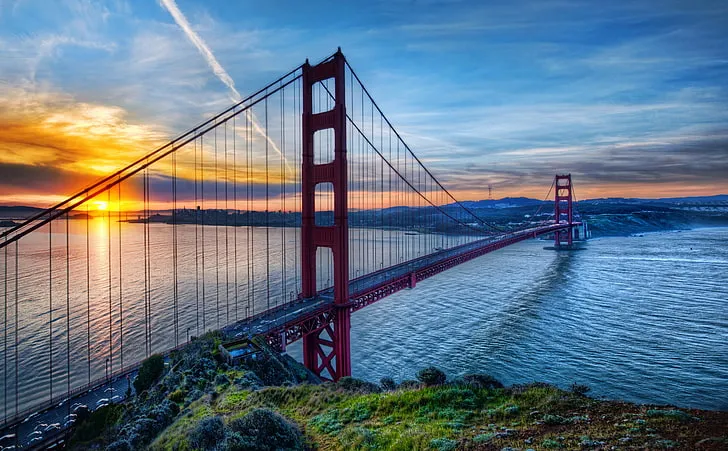 Golden Gate Bridge at Sunrise