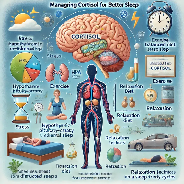 Managing Cortisol for Better Sleep: A Comprehensive Guide