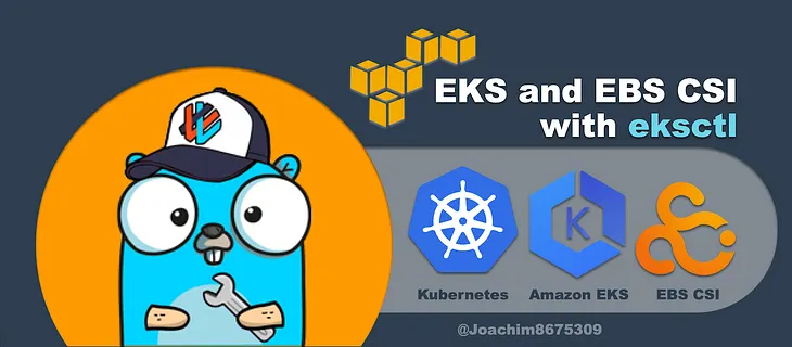 EKS + EBS Storage with eksctl