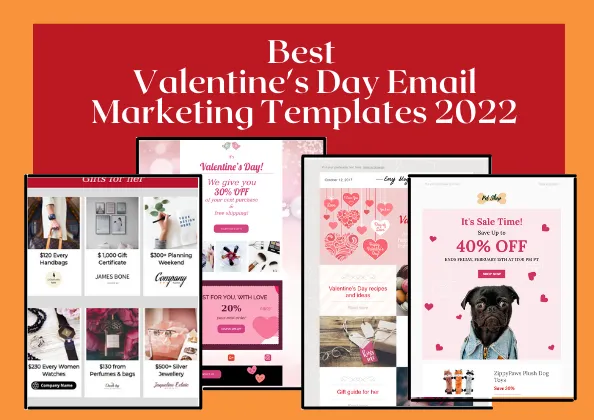 Valentine’s Day Email Marketing Templates 2022