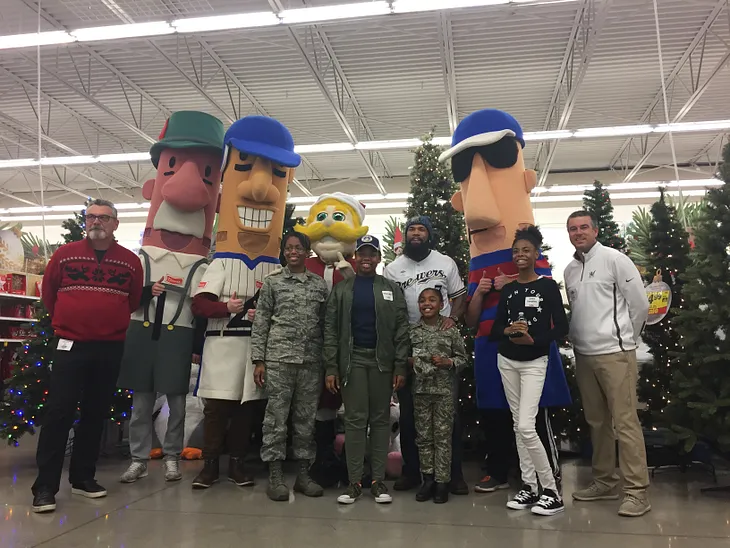 Meijer, Milwaukee Brewers Team Up to Spread Holiday Cheer to USO Children