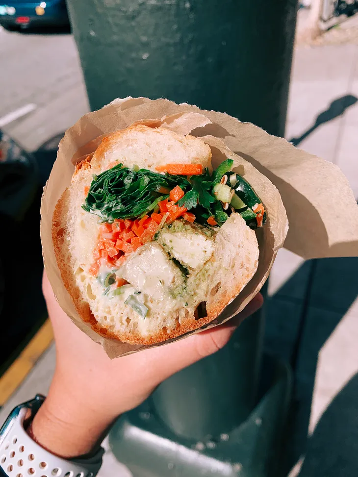 Quest for the Best Vegetarian Banh Mi