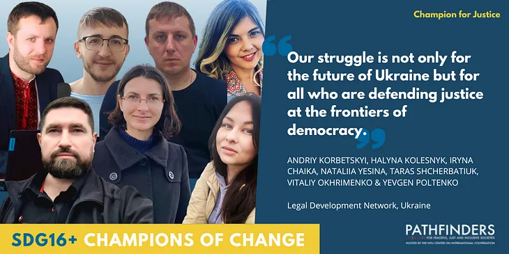 The Ukrainians that provide people-centered justice services in the middle of a war