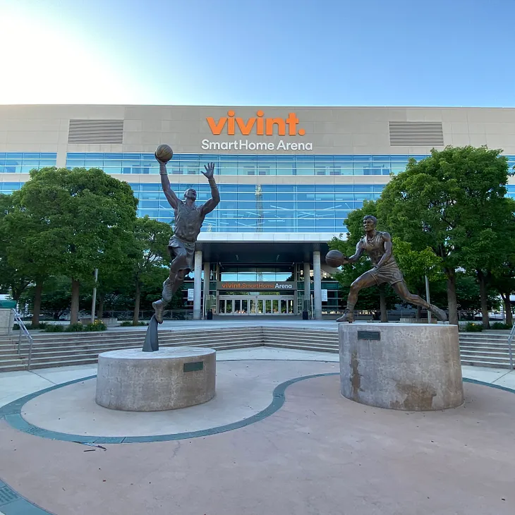 Vivint SmartHome Arena in Chicago, IL.