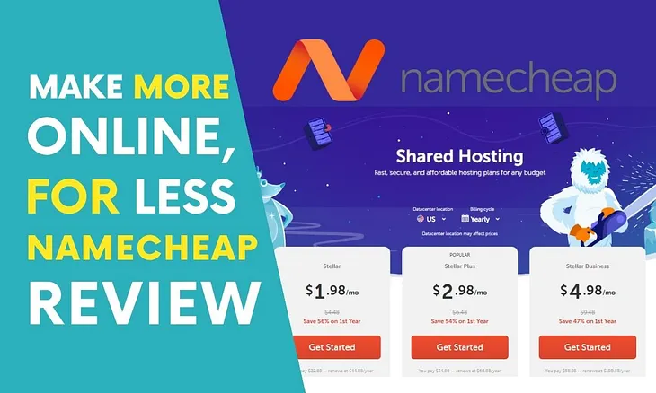 namecheap shared hosting