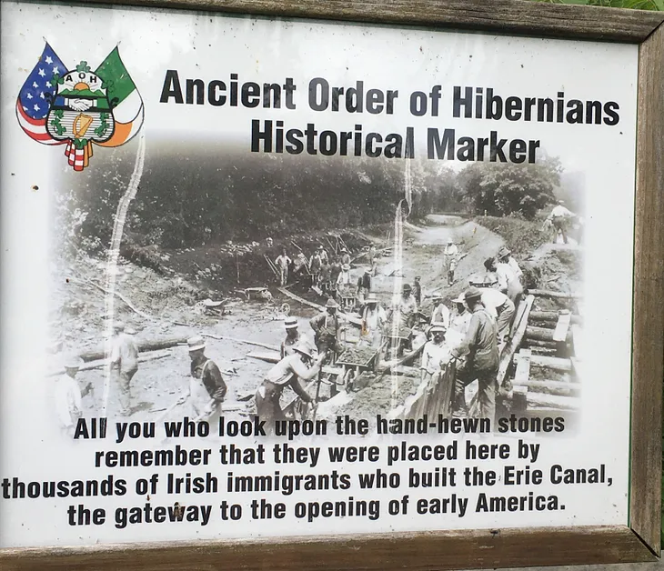 A Young Irishman On The Erie Canal