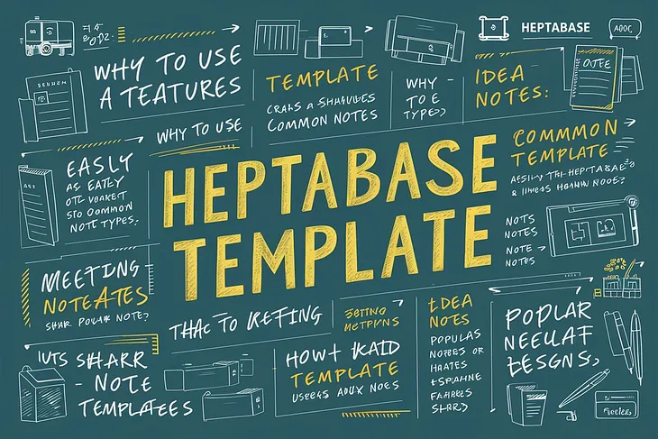 HeptaThinking | Heptabase Template to Enhance Note-Taking Efficiency