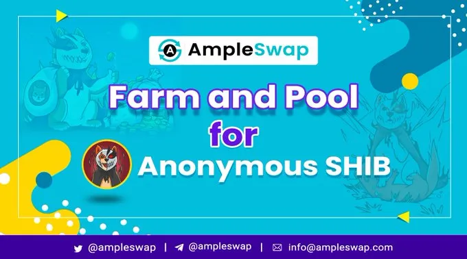 Anonymosu Shib Farm and Pool on Ampleswap