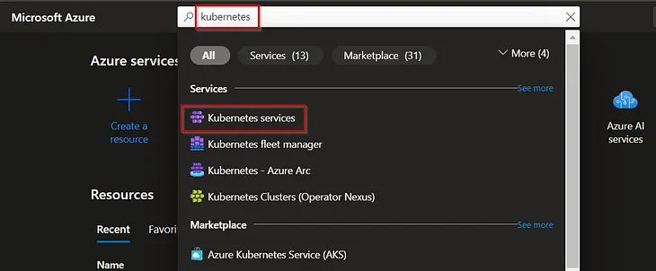 AZURE KUBERNETES SERVICE