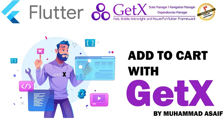 Add to Cart with Flutter GetX — Most Easiest Way