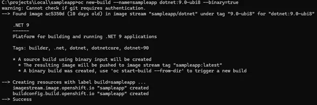 Getting Started with OpenShift and .NET 9