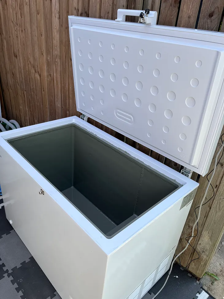 So you want to build a DIY chest freezer ice bath?