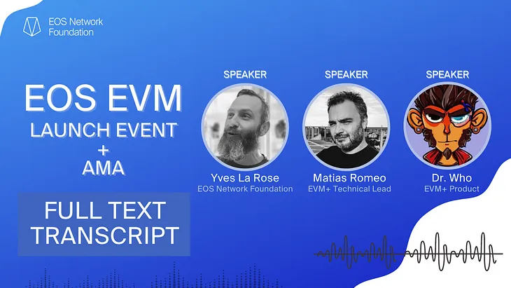 Introducing Trust EVM and the Future Development Path for the EOS EVM