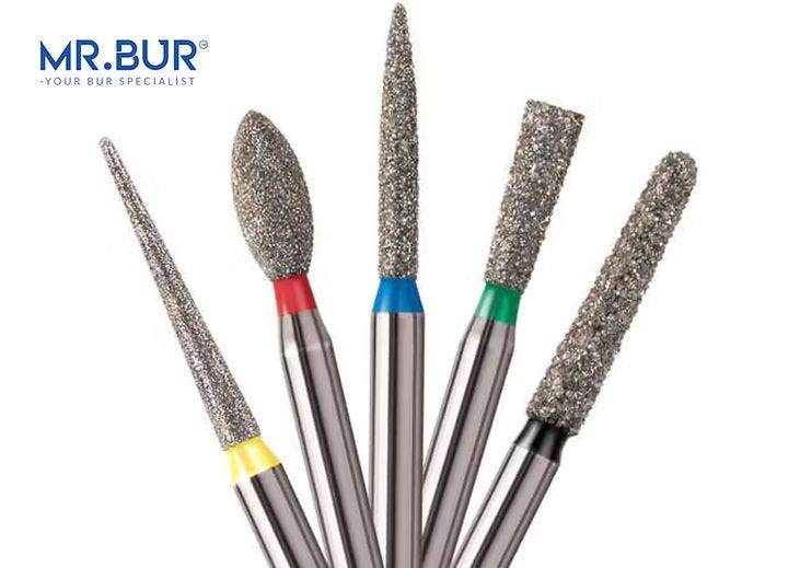 What Do the Colors on Dental Burs Mean? by Mr Bur Medium