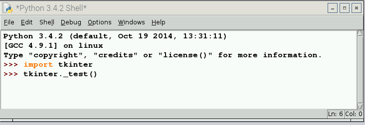 Using Tkinter to Create a GUI (Graphical User Interface) on the ...