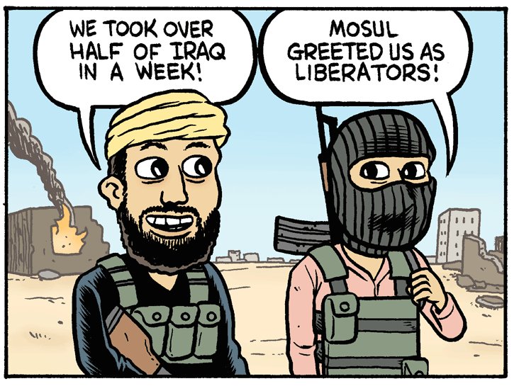 Shock and Aw, Shit. The more things change… | by Matt Bors | The Nib ...