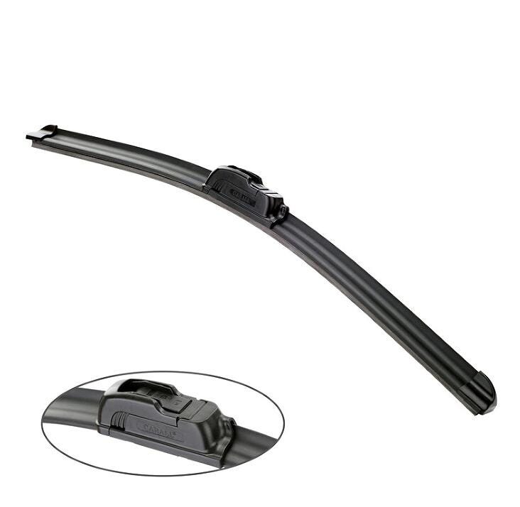 Bosoko Front Flat Wiper Blades Classic Series with End Caps S850