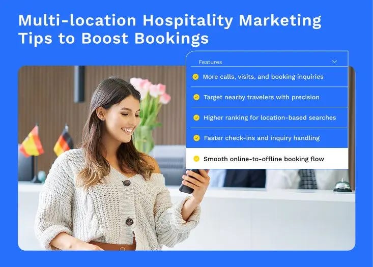 Multi-location Hospitality Marketing Tips to Boost Bookings