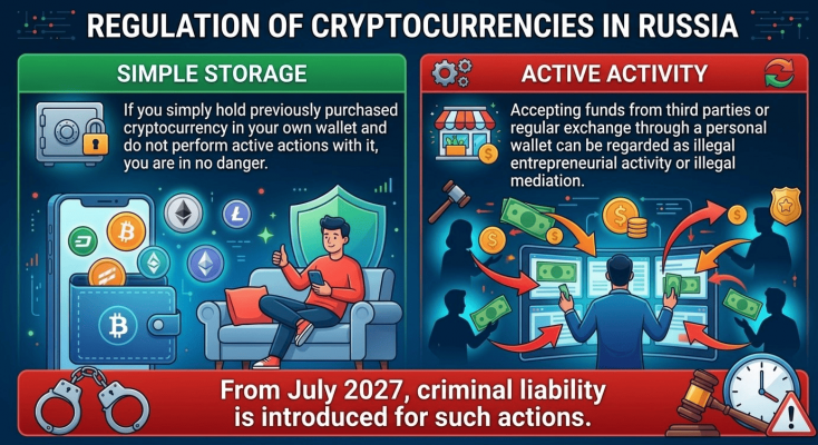Russia’s New Cryptocurrency Regulations: What’s Next for Self-Custody Wallet Owners?
