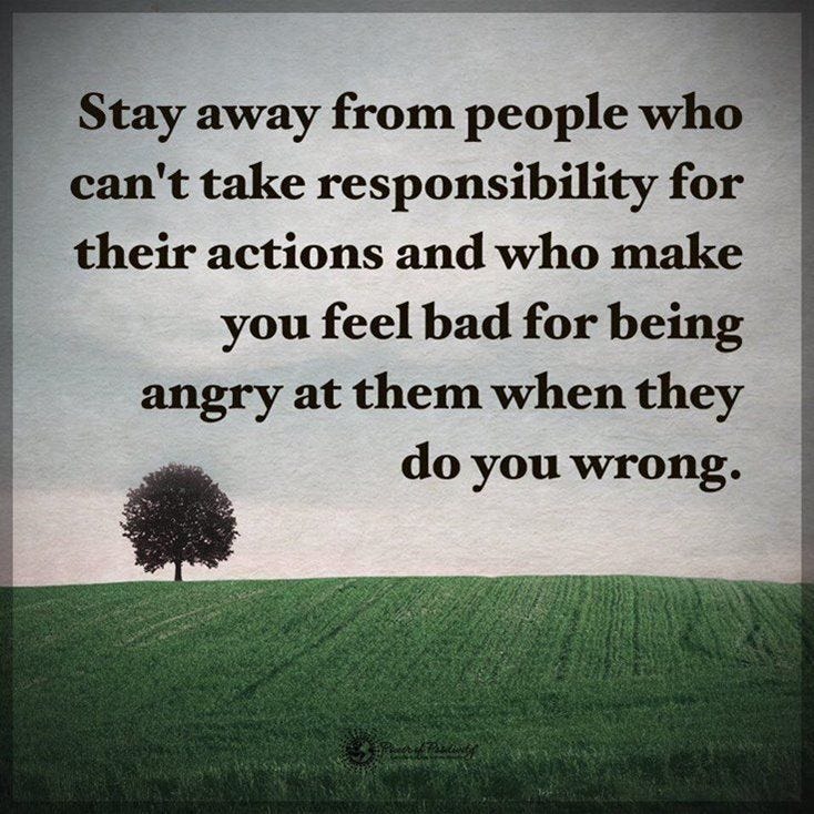 Stay away from people that can’t see any wrong in their actions but see ...