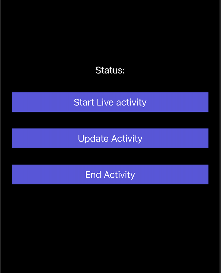 Using live activities in iOS 16.2 and enabling frequent updating