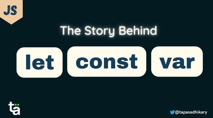 Understanding let, const, and var in JavaScript: A Practical Guide ...