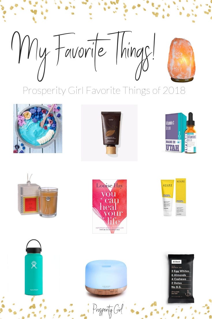 My Favorite Things List