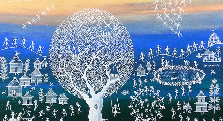 All you wanted to know about Warli Painting Colours | by Penkraft ...