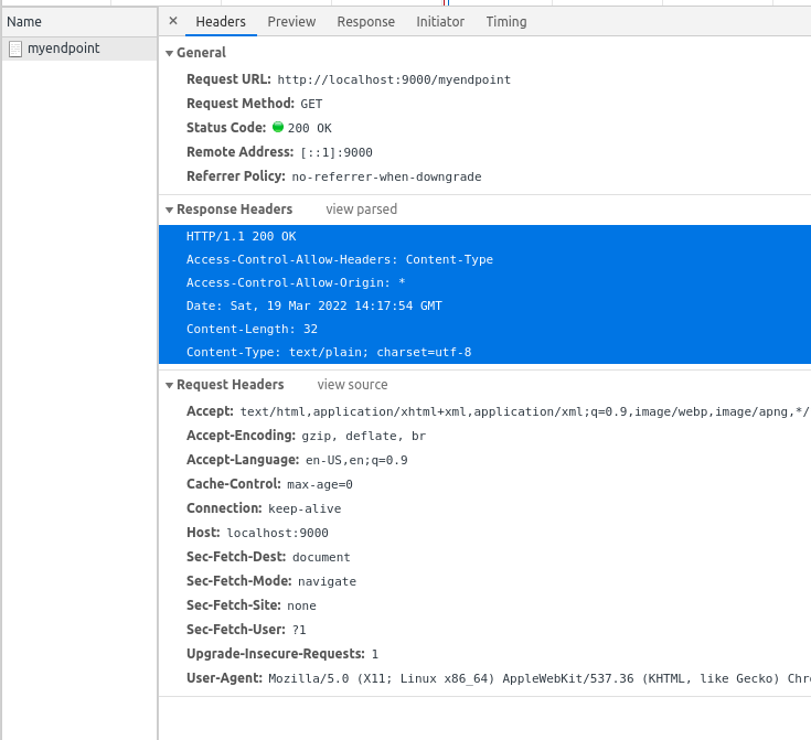 Enable CORS in golang Alexander S Medium