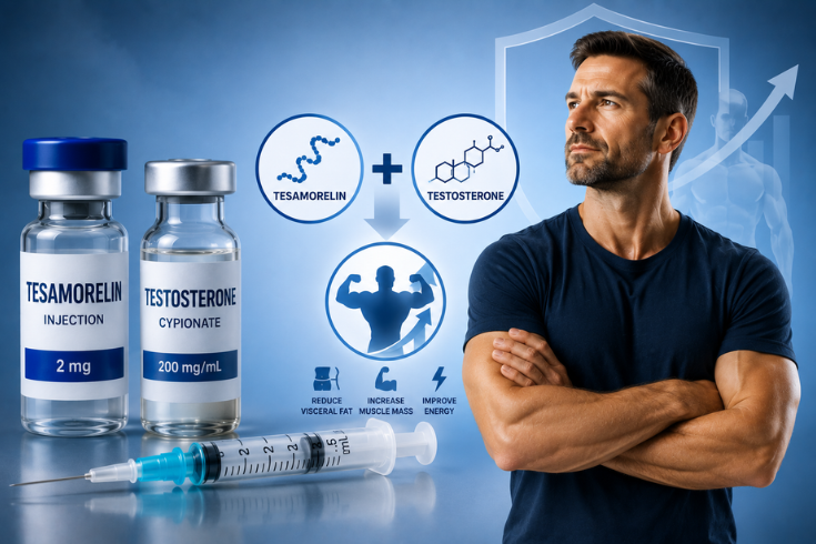 Tesamorelin and Testosterone Together: The Stack Most Men Don’t Know About