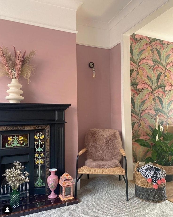 Farrow And Ball Sulking Room Pink And Green Farrow And Ball Sulking Room Pink And Green
