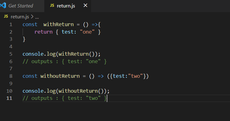 How to return a value in JavaScript - Karthick S - Medium