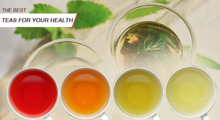Know about the best teas for your health | by Tentaran Health | Medium