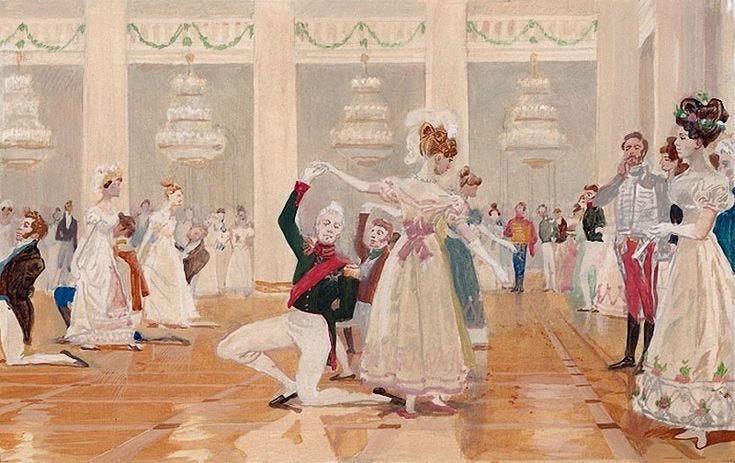 Dmitry Belyukin, Ball at the Moscow Noble Assembly