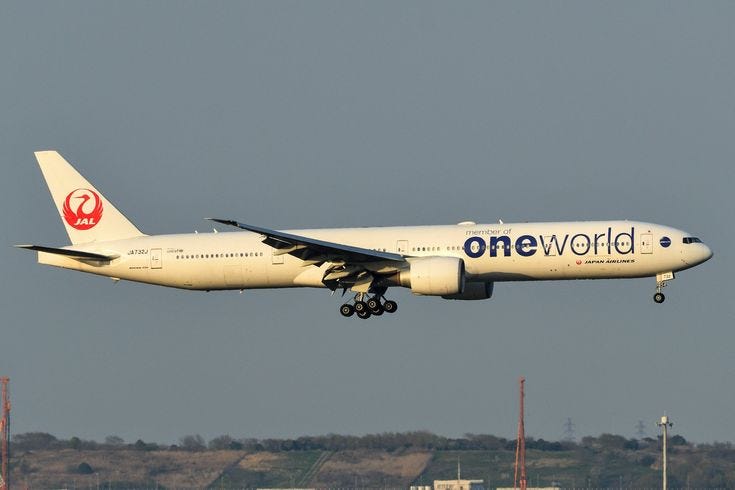 Japan Airlines Boeing 777: A key player in the Asia-Pacific long-haul market