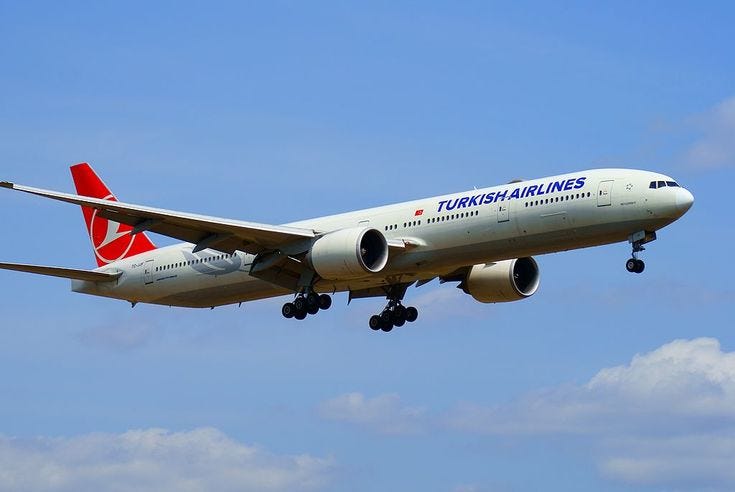 urkish Airlines continues to leverage the Boeing 777–300ER to connect its Istanbul hub to major international markets across Asia and the Americas, maintaining a core presence in the global long-haul network.