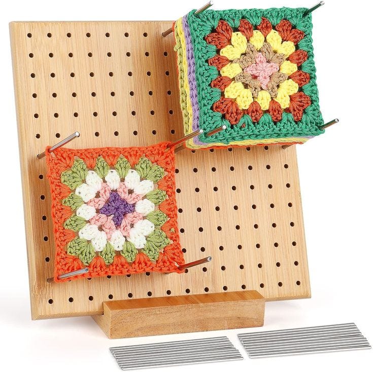 Why Every Crocheter Needs a Crochet Blocking Board for Perfect Granny Squares