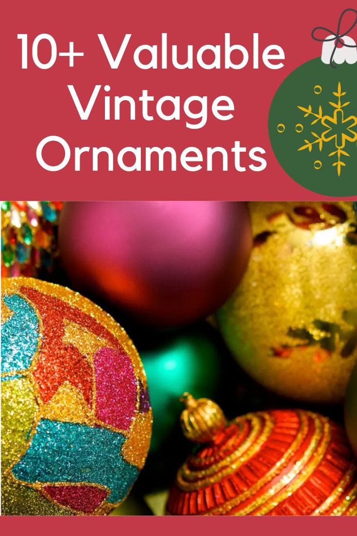 What Vintage Christmas Decorations are Worth Money? — Emily Retro - Vintage  and DIY Home Design