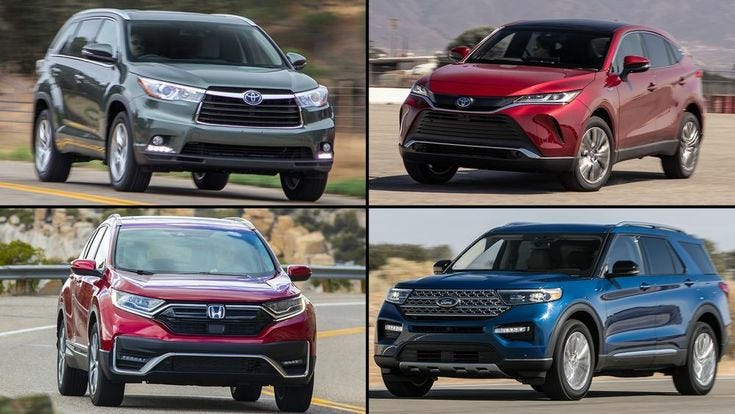 Top 5 hybrid SUV list. Hybrid SUVs: The Perfect Combination of… | by ...